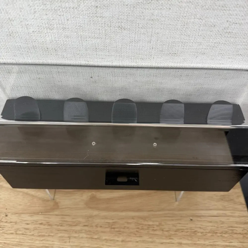 Black Coin Deck Display Case w/ Storage